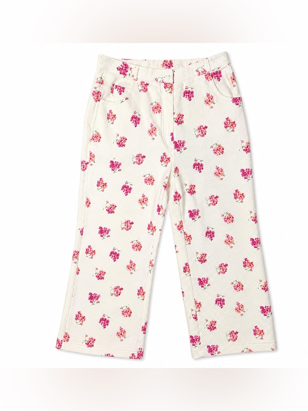 Jones New York Sport Floral Cotton Pants Size M